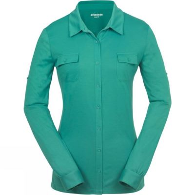 Camisa Ayacucho Manga Larga Mujer Verde - Chile MWI287903